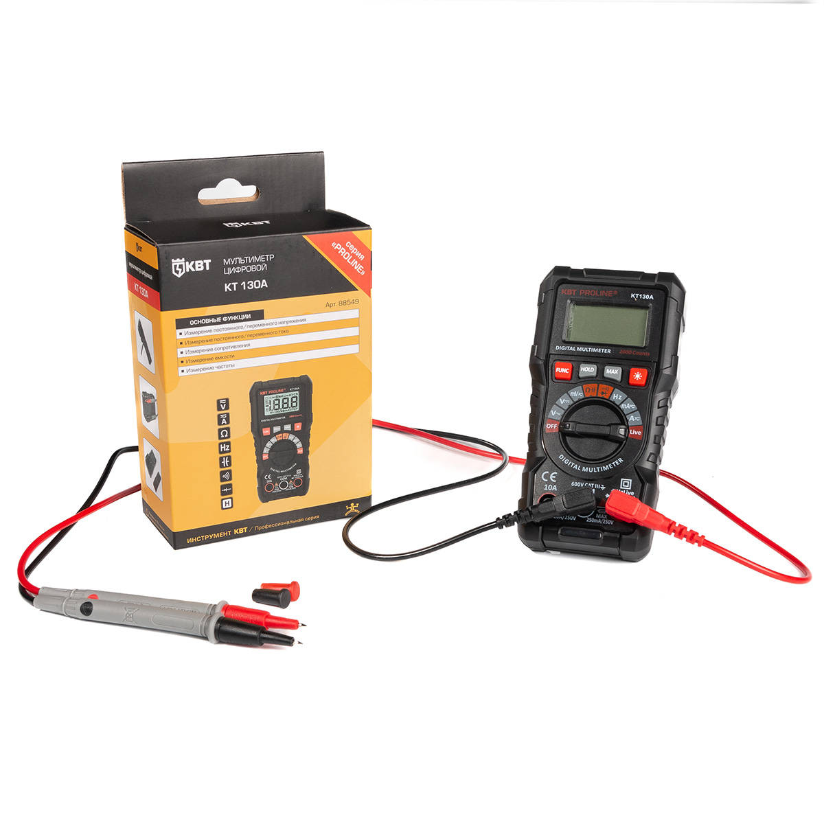 KT 130A серия PROLINE Мультиметр цифровой