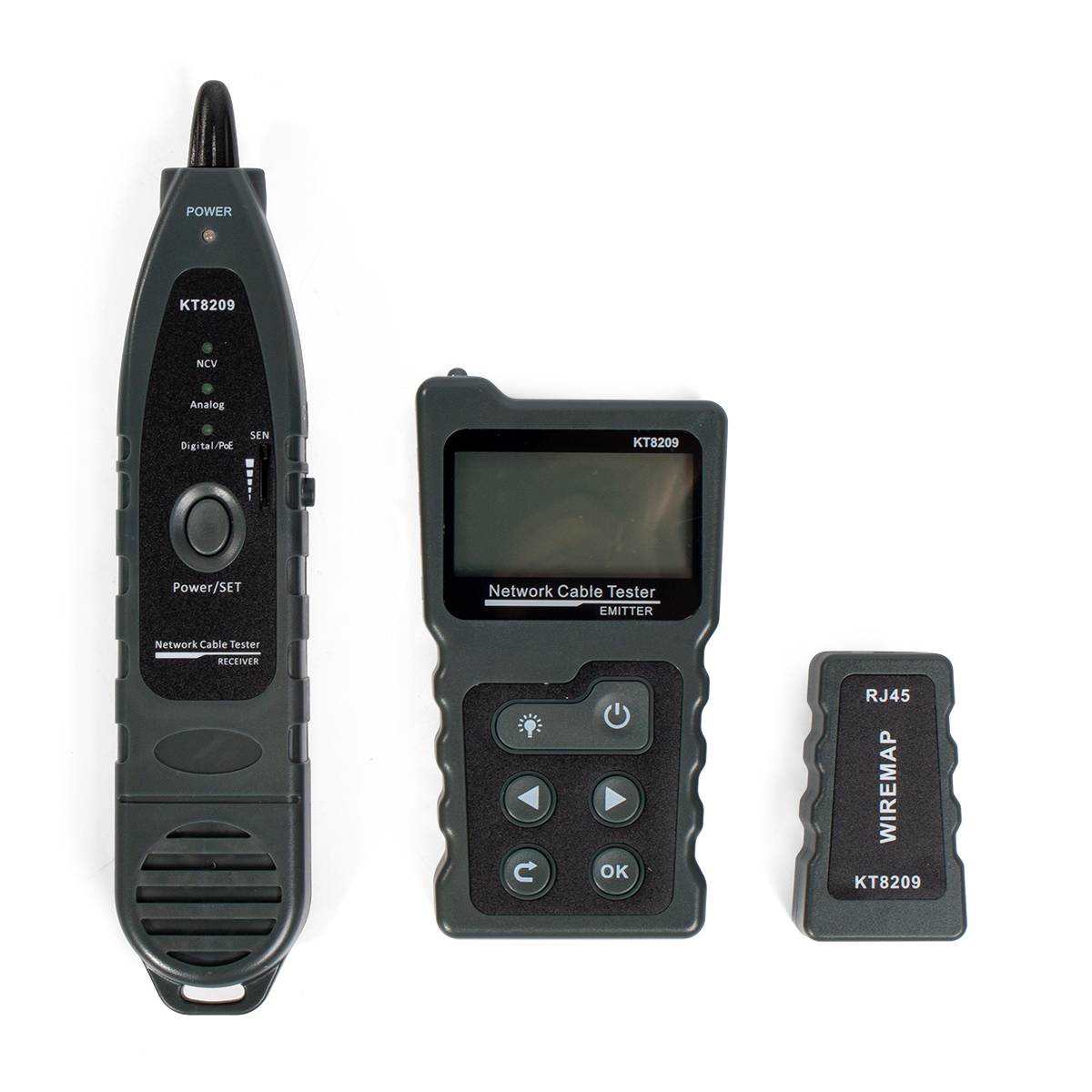 KT 8209 серия PROLINE LAN-тестер витой пары с РоЕ