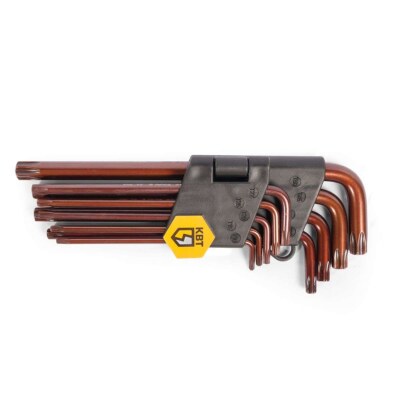 КТ-9-S2 (Т10-Т50) серия KBT-PROFESSIONAL Набор ключей TORX