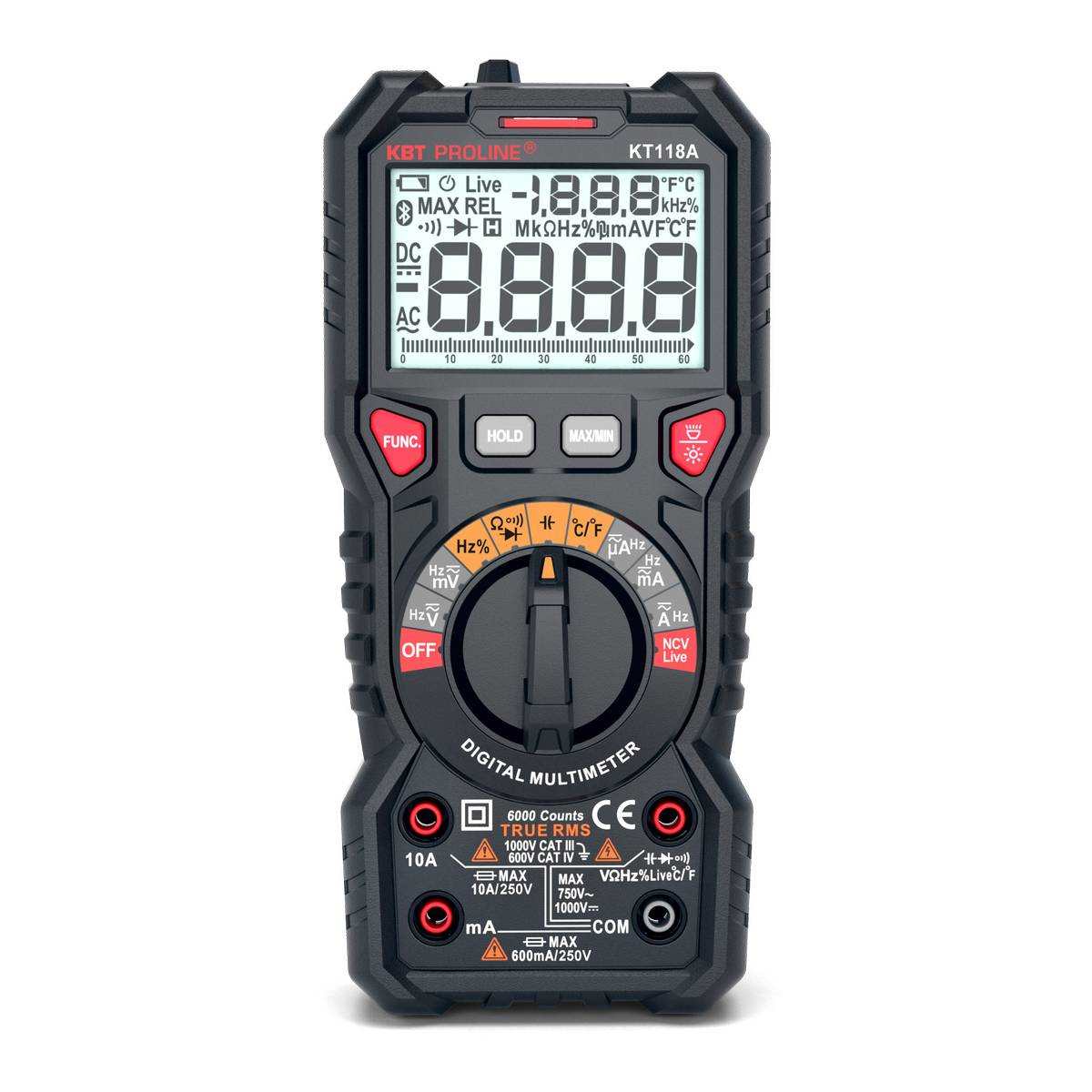 KT 118A серия PROLINE Мультиметр цифровой